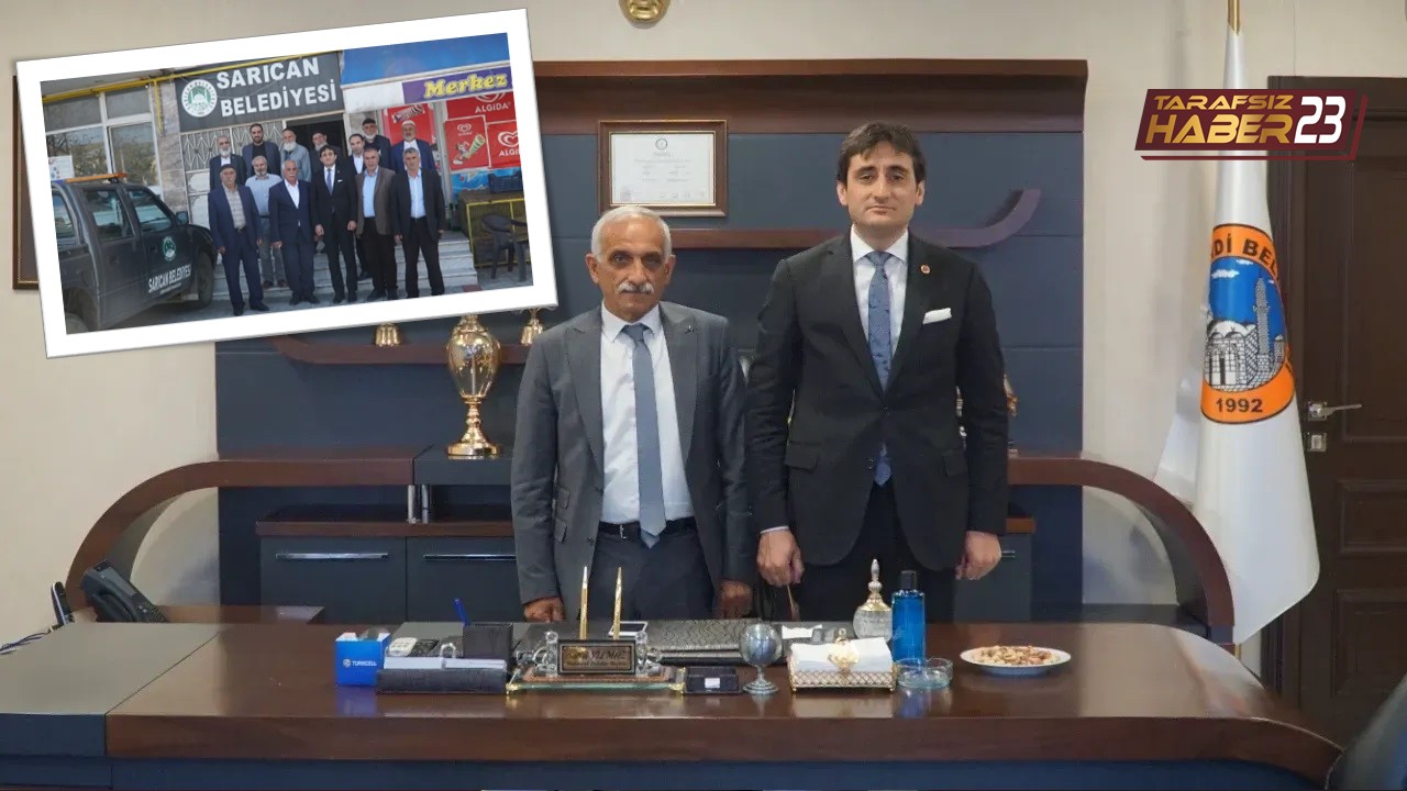 Saadet Partisi İl Başkanı Akın, Mollakendi ve Sarıcan Belediye Başkanlarına Ziyaret